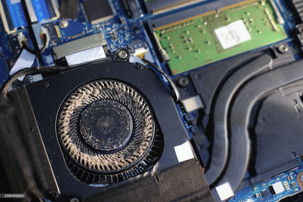 Dusty fan - Your PC Is Overheating