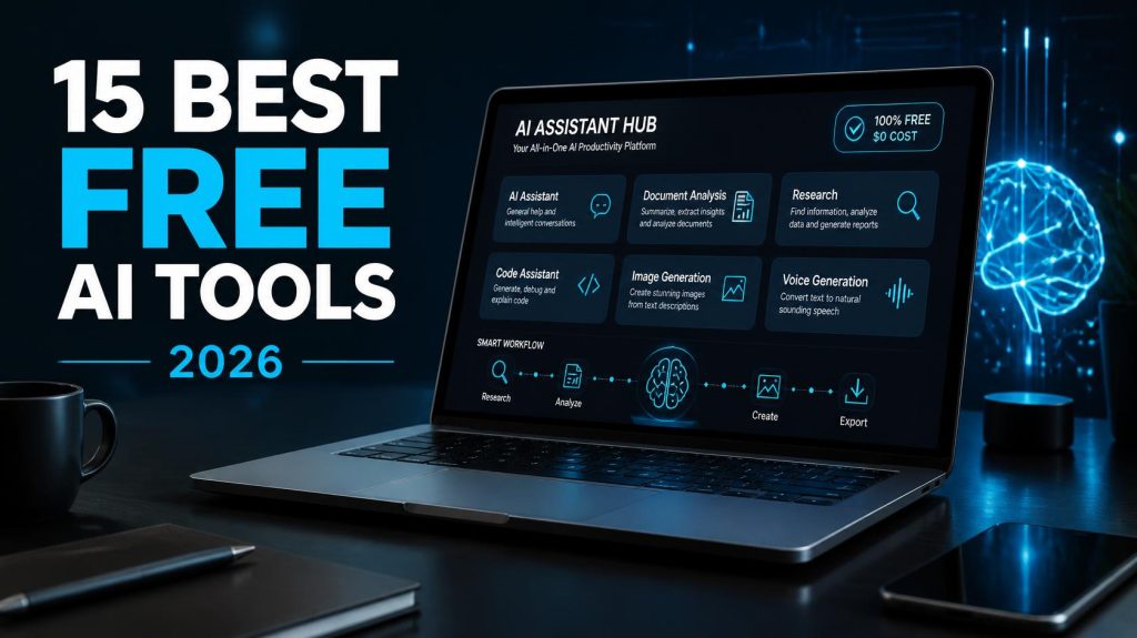 15 best free AI tools in 2026